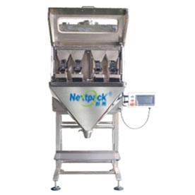 Double bucket double vibration linear quantitative scale